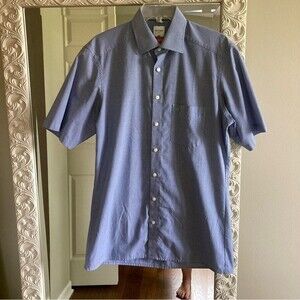 Olymp Luxor Men’s Short sleeve button down size 40. NWOT.